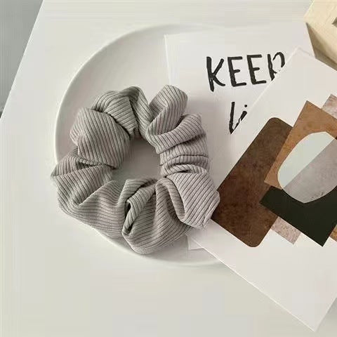 Wholesale Autumn and Winter milk brown Women's New Simple Head Rope Sweet Hair Accessories